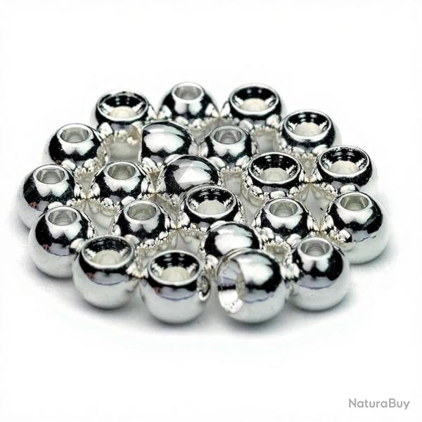 Bille laiton ECO argent 4 mm