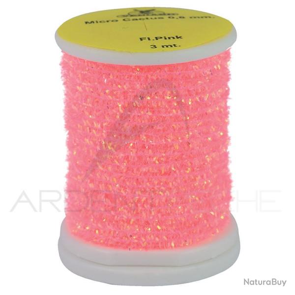 Chenille Micro Cactus 0.8mm Fluo pink