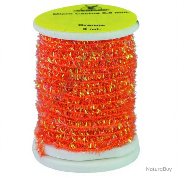 Chenille Micro Cactus 0.8mm Orange