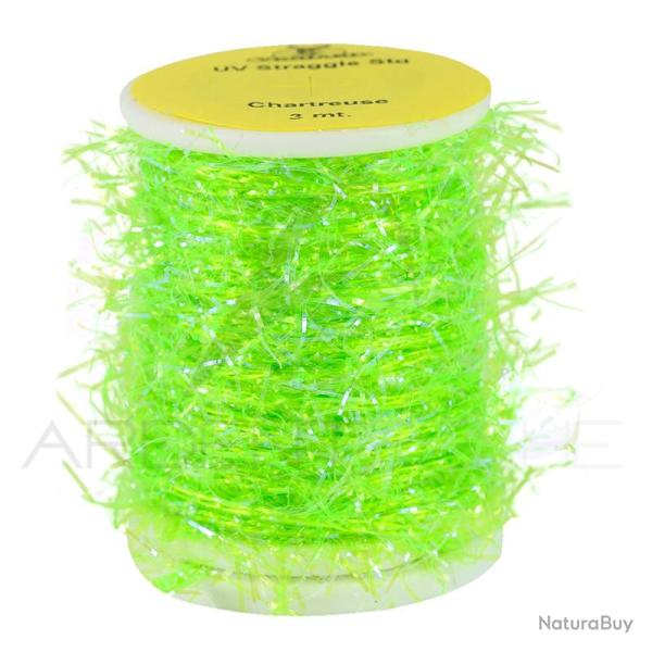 Chenille UV Straggle Chartreuse