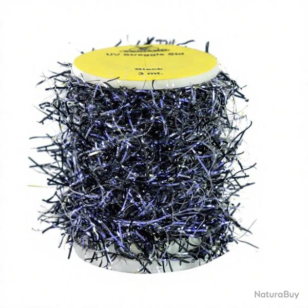 Chenille UV Straggle Noir