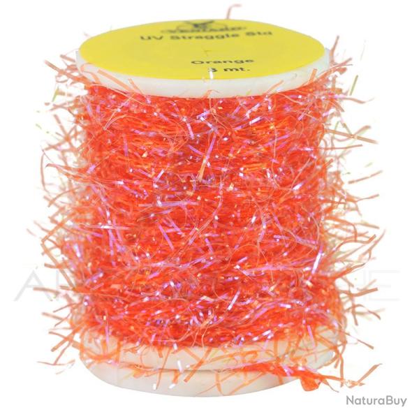 Chenille UV Straggle Orange