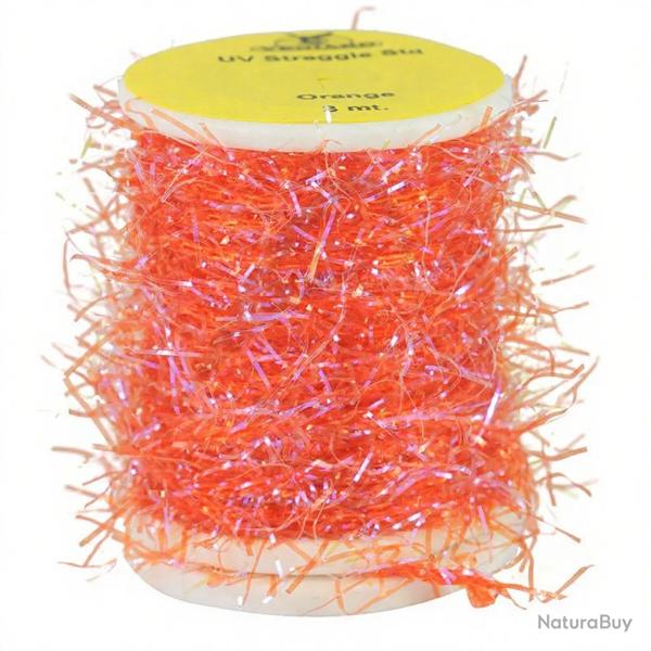 Chenille UV Straggle Orange