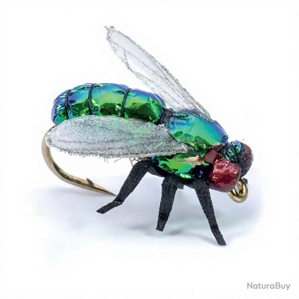 Mouche r�aliste verte H12