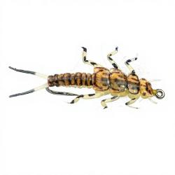 Mouche r&eacute;aliste Stonefly nymphe Or H8