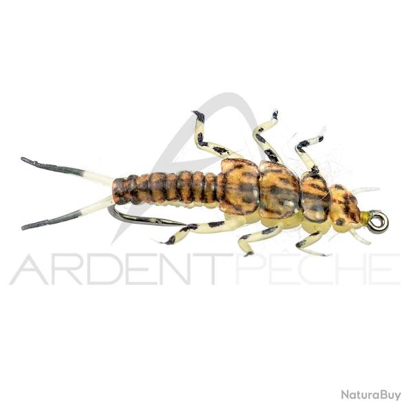 Mouche r�aliste Stonefly nymphe Or H8