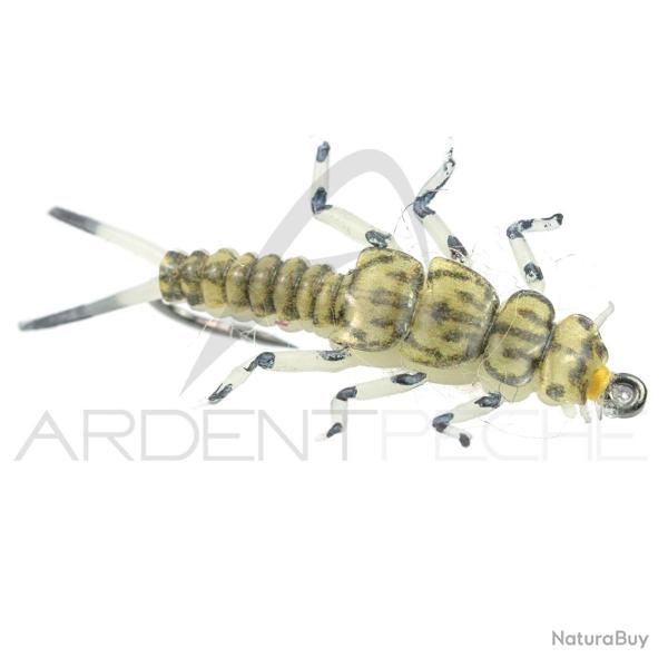Mouche r�aliste Stonefly nymphe Pale H10