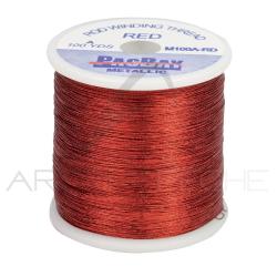 Fil &agrave; ligaturer Metallic PACIFIC BAY rouge