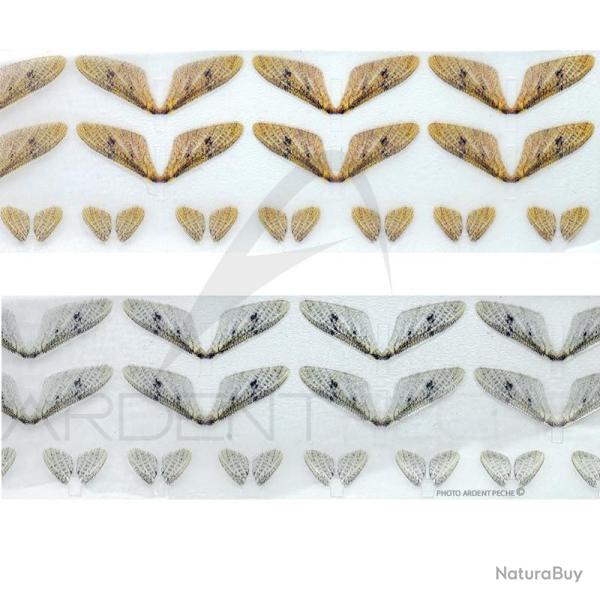 Ailes r�alistes mouche de mai gris clair grand