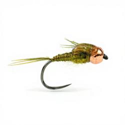 Mouche DEVAUX Nymphe bille tungst&egrave;ne JBNT55 H14