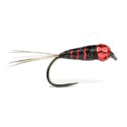 Mouche DEVAUX Nymphe bille tungst&egrave;ne PERDI 05 H14