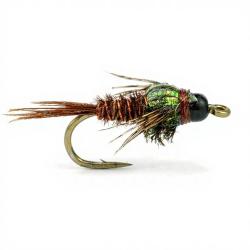 Mouche DEVAUX Nymphe bille tungst&egrave;ne PTT 05 H14