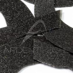 Queue latex fly tail 5 mm Noir