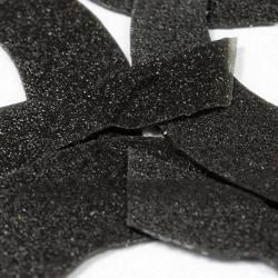 Queue latex fly tail 5 mm Noir
