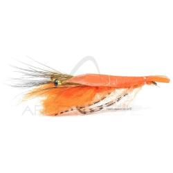 Mouche r&eacute;aliste crevette orange H6
