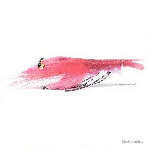Mouche r�aliste crevette rose H6