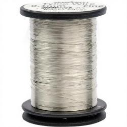 Tinsel rond fin 0.1mm Argent