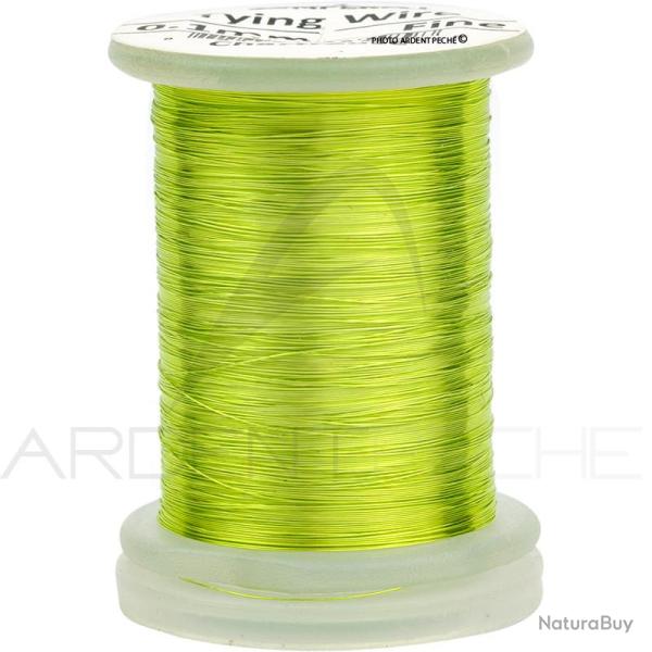 Tinsel rond fin 0.1mm Chartreuse