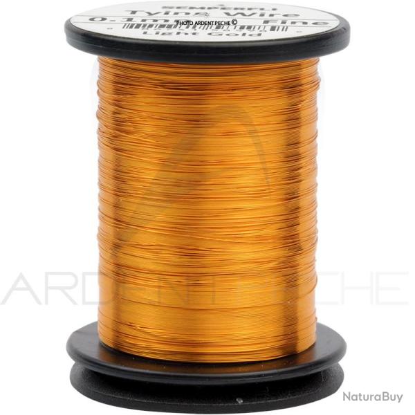 Tinsel rond fin 0.1mm Or fonc�