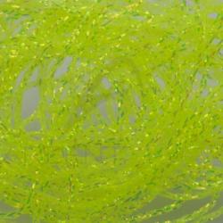 Tresse iris&eacute;e midge fluo yellow