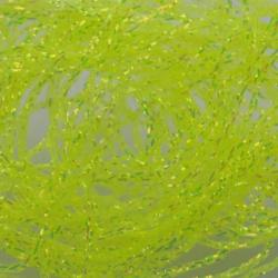 Tresse iris&eacute;e midge fluo yellow