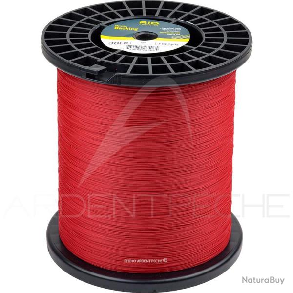 Backing RIO 20lbs 4572 m (5000 yds) Rouge
