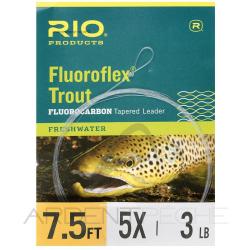Bas de ligne RIO Fluoroflex 7,5' (2,30m) 1X