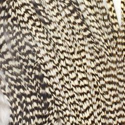 Demi selle de coq grizzly naturelle