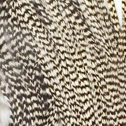 Demi selle de coq grizzly naturelle