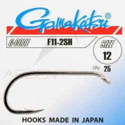 Hame&ccedil;on mouche Gamakatsu F11-2SH H10