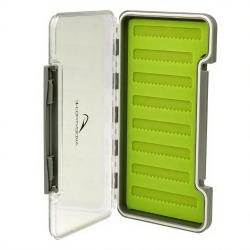 Boite &agrave; mouches ARDENT PECHE double green silicon AP381