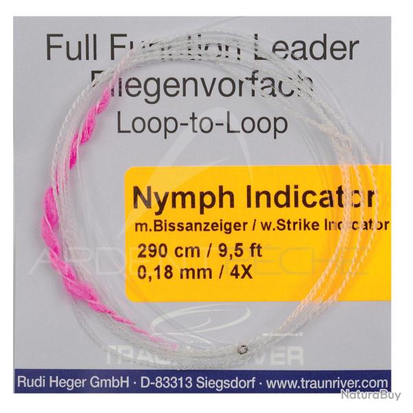 Bas de ligne sp�cial Nymph indicator TRAUN RIVER