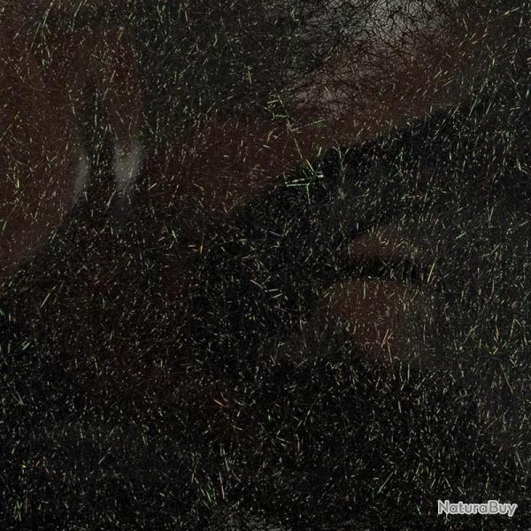 Fine Slight Flash Dubbing SYBAI Black Peacock