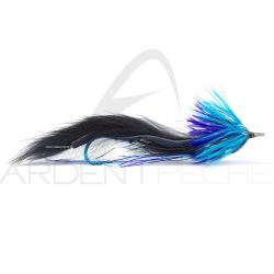 Mouche RIO String Leech Black & Blue H2