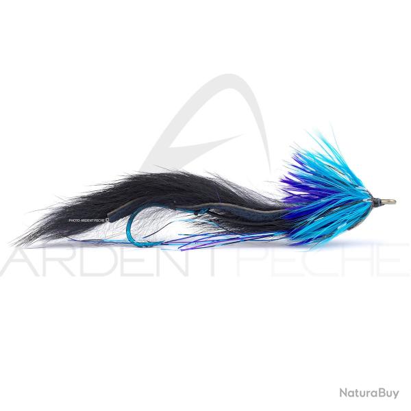 Mouche RIO String Leech Black & Blue H2