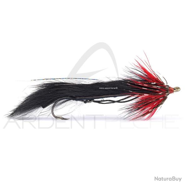 Mouche RIO String Leech Red & Black H2