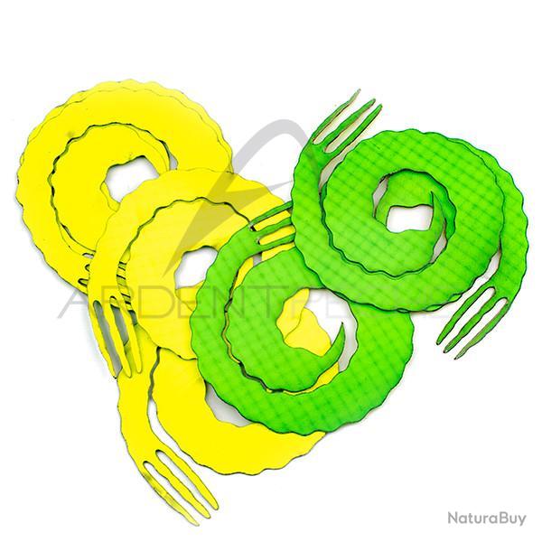 Queue Forked bling medium Fluo chartreuse/fluo jaune