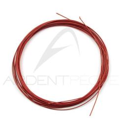 C&acirc;ble tandem mouche &agrave; brochet Rouge