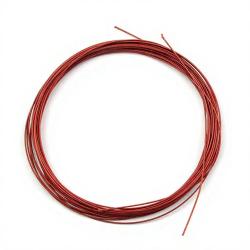 C&acirc;ble tandem mouche &agrave; brochet Rouge