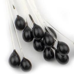 Yeux epoxy de crabes Noir