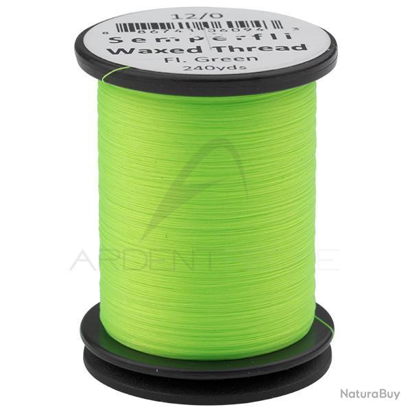 Fils de montage Semperfli 12/0 Fluo green