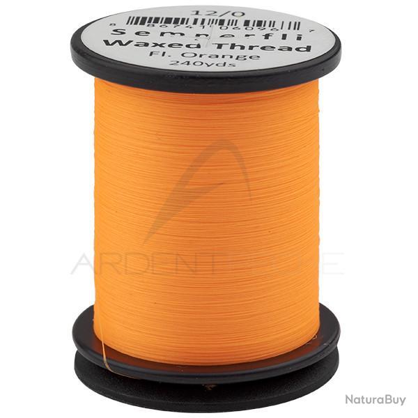Fils de montage Semperfli 12/0 Fluo orange