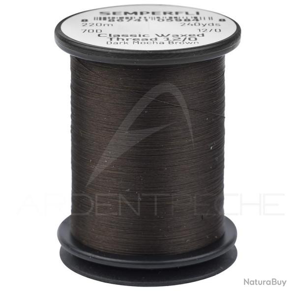 Fils de montage Semperfli 12/0 Marron fonc�