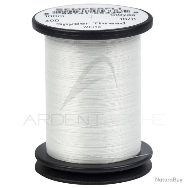 Fils de montage Semperfli Spyder thread 18/0 blanc