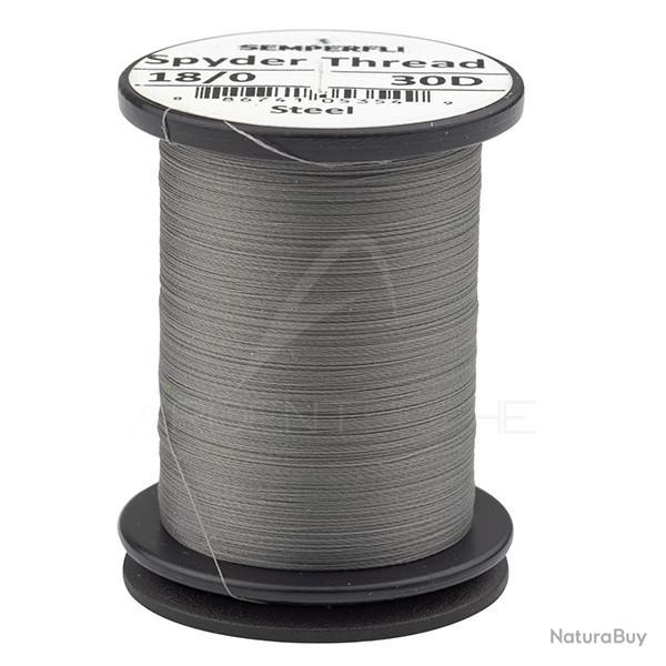 Fils de montage Semperfli Spyder thread 18/0 gris