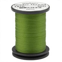 Fils de montage Semperfli Spyder thread 18/0 M&eacute;dium olive