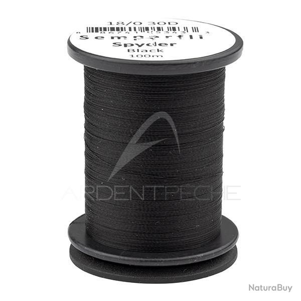 Fils de montage Semperfli Spyder thread 18/0 noir