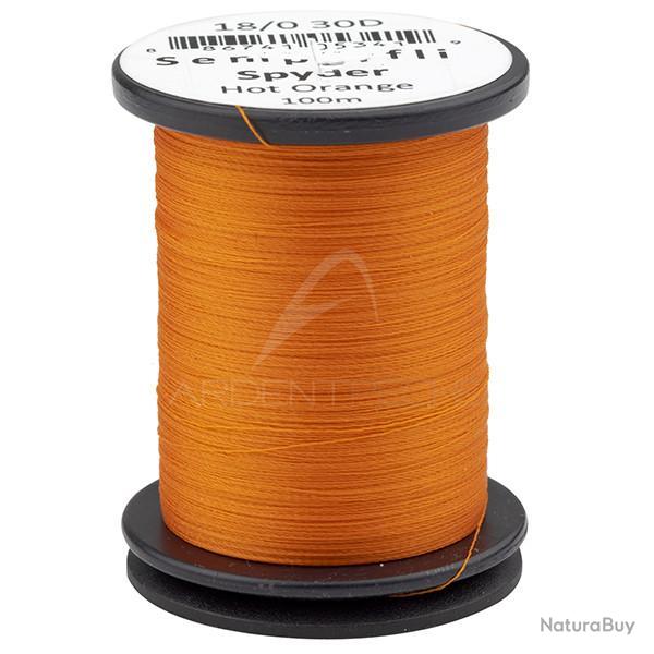 Fils de montage Semperfli Spyder thread 18/0 Orange