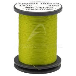 Fils de montage Semperfli Spyder thread 18/0 P&acirc;le olive