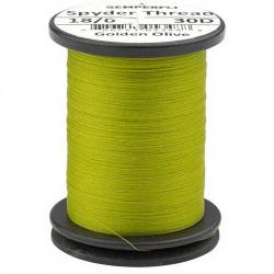 Fils de montage Semperfli Spyder thread 18/0 P&acirc;le olive